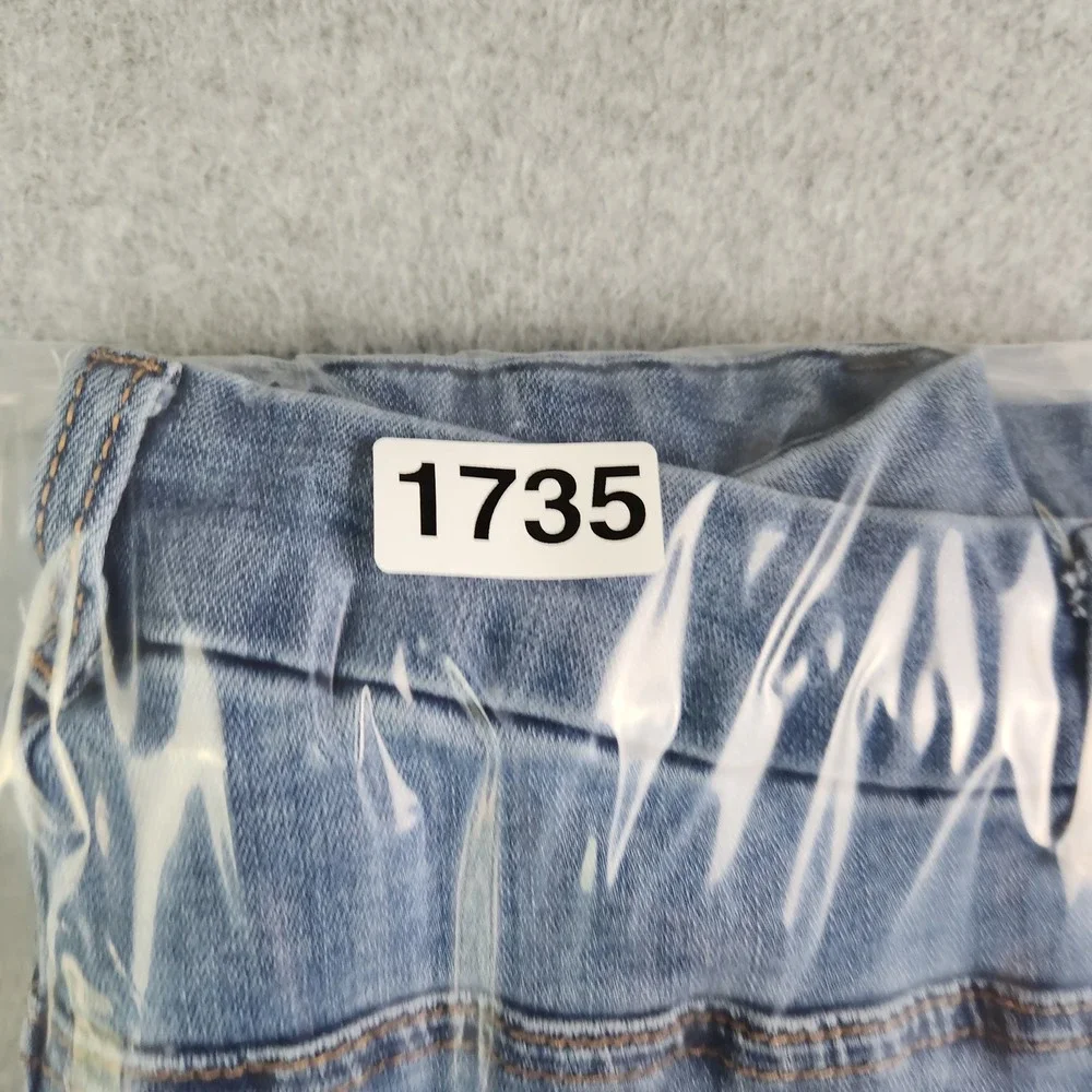 rue21 Ankle‎ Jegging Jeans Womens 6 Blue Denim Curvy Fit Distressed Streetwear